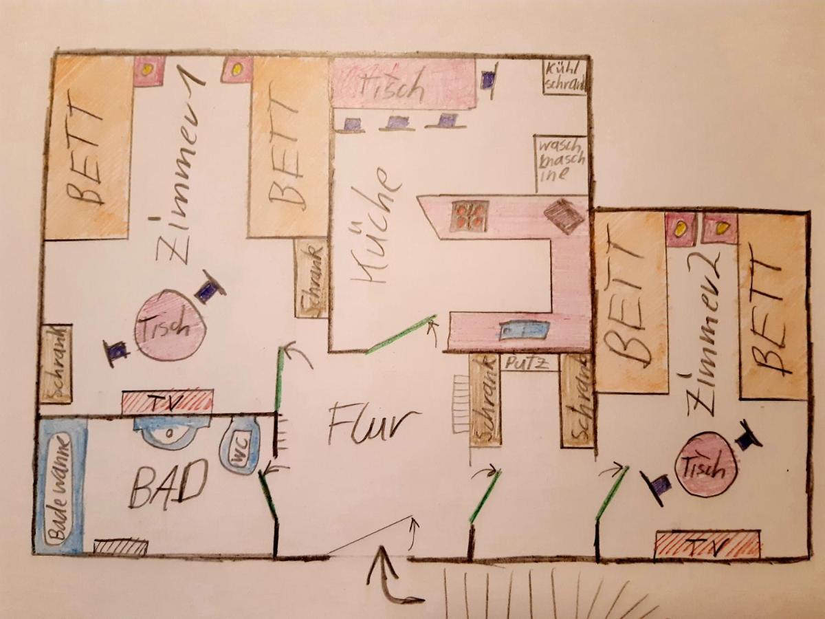 Ara Monteurzimmer Ferienwohnung Zentrumsnah Kesselsdorferstr Dresde Exterior foto